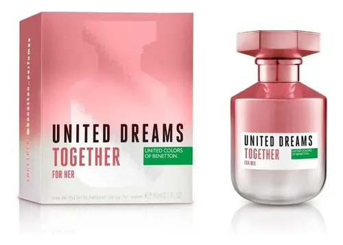 Perfume Mujer United Dreams Together Edt 80 Ml Benetton