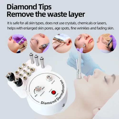 Máquina De Microdermoabrasión Aok3 Diamond In Beauty 1
