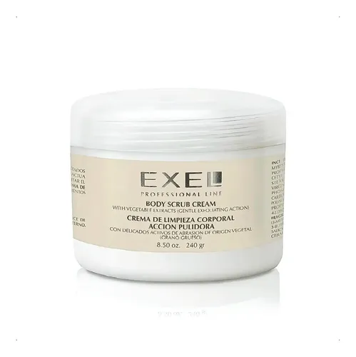 Crema Pulidora Corporal Exel Grano Grueso Limpieza X 240 G