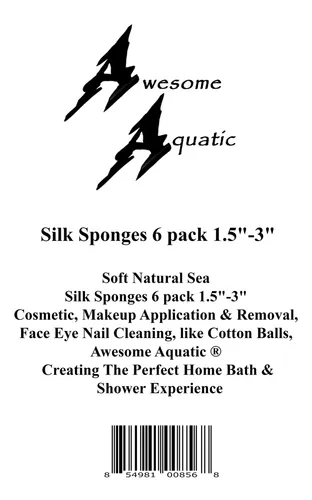 Maquillaje Cosmético Silk Sponges Impresionante Aquatic Soft