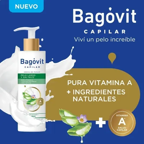 Bagovit Acondicionador Pelo Largo Y Sin Frizz 350 Ml