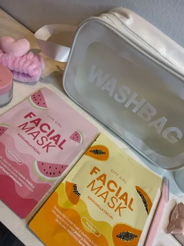 Rutina Limpieza Facial Skincare Con Neceser Kit City Girl