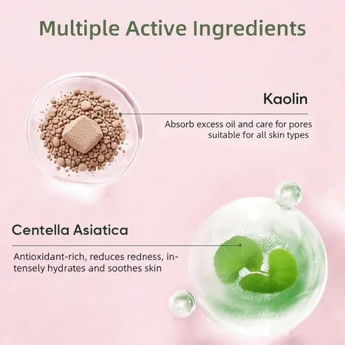 D Mascarilla Facial De Arcilla Para Poros Y Puntos Negros Kk