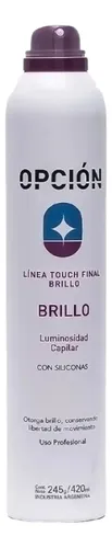 Brillo Capilar Con Siliconas Opcion