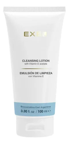 Emulsion Limpieza Facial Exel Vit E Parpados Labios 100ml