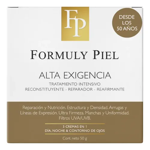 Formuly Piel Crema Anti Arrugas Alta Exigencia 3 En 1 50g