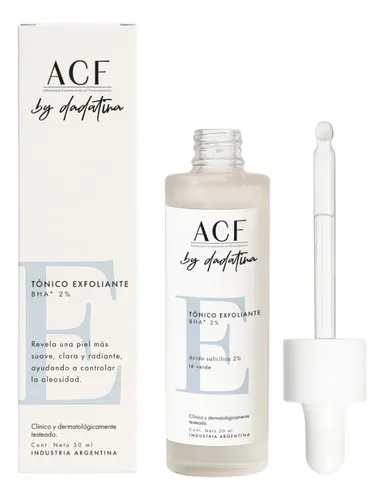 Acf By Dadatina Tonico Exfoliante Facial Bha 2% 50ml 3c