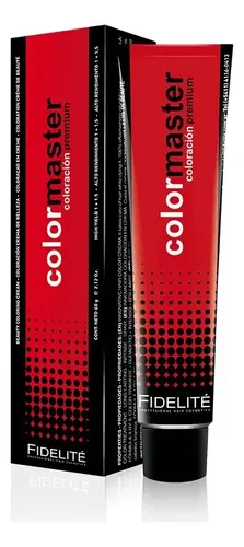 Tintura Coloracion Para Cabello Fidelite Colormaster X 60gr Tono 6 rubio oscuro