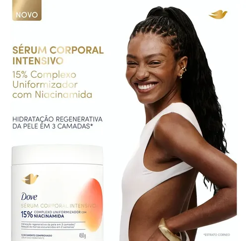Sérum corporal hidratante intensivo Dove con niacinamida, 450 g