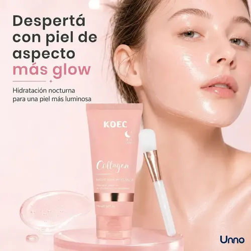 Kit Parches Anti Ojeras Colágeno + Mascarilla Facial Antiage