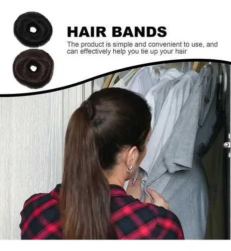 3 Anillos De Extensión Con Moño Para El Cabello, Desor