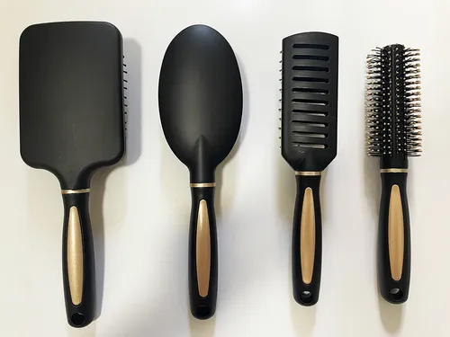 A Cepillo For Cabello, Peine Y Masaje Con Bolsa Y Aire .