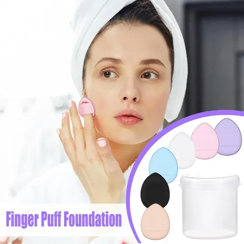J Juego De Esponjas Para Maquillaje Y Polvos Pequeños