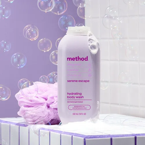 Método De Lavado Corporal Serene Escape Con Magnolia Y Rosa