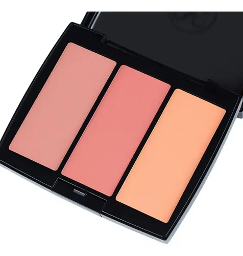 Rubor Anastasia Blush Trio Peachy Love, Paleta con 3 Tonos para Todo Tipo de Piel