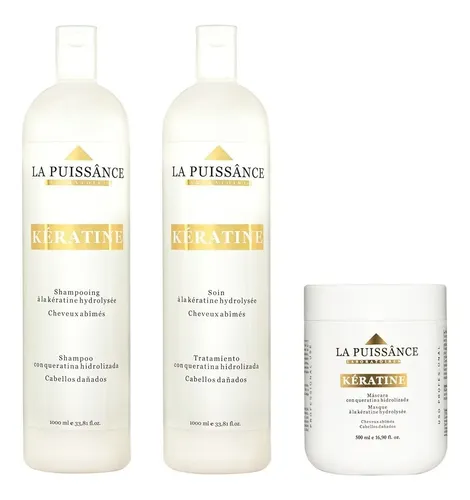 Kit Keratine Completo La Puissance Shampoo Balsam