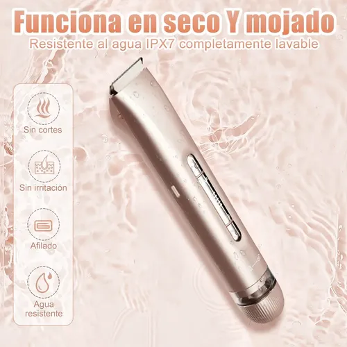 Depiladora Electrica 2 En 1 Afeitado Bikini Brazos Y Piernas