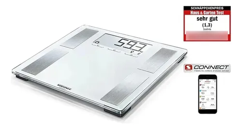 Balanza Digital Soehnle Style Sense 200 Vidrio Bioimpedancia