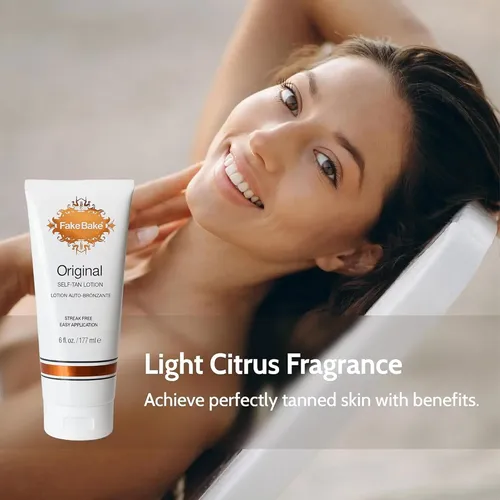 Fake Bake Original Loción Autobronceadora Con 12 Aplicacione