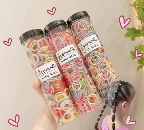 Set De Accesorios Para El Cabello Infantil, Bolsa Elástica D