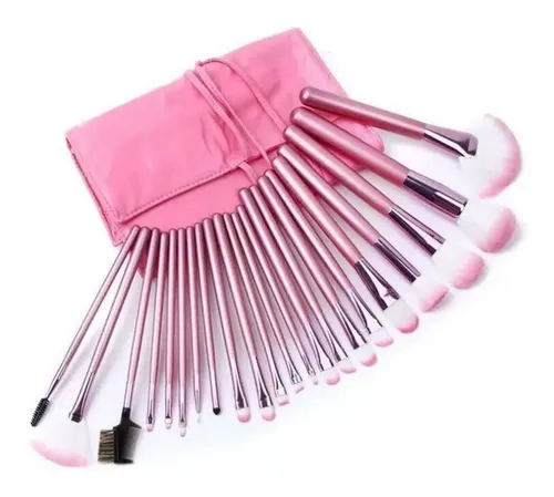 Set 22 Pinceles Brochas Maquillaje Profesional.