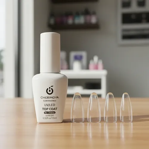 Top Coat Gel Uv Led Brillante Secado Rápido Finalizador Uñas