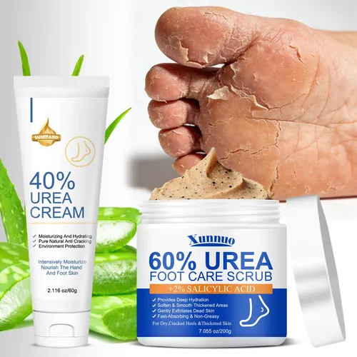 Foot Care Kit: Cream + Exfoliant