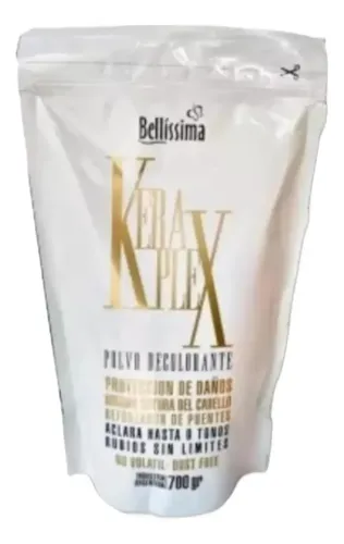 Kit Polvo Decolorante Bellisima Blonde Keraplex X2 Tono