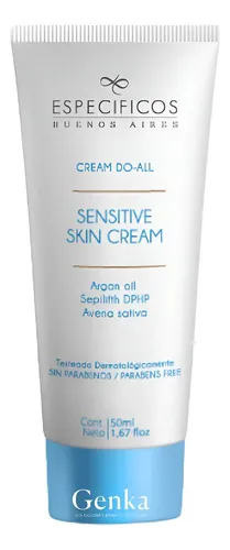 Crema Sensitive Skin Cream Piel Sensible 50ml Específicos