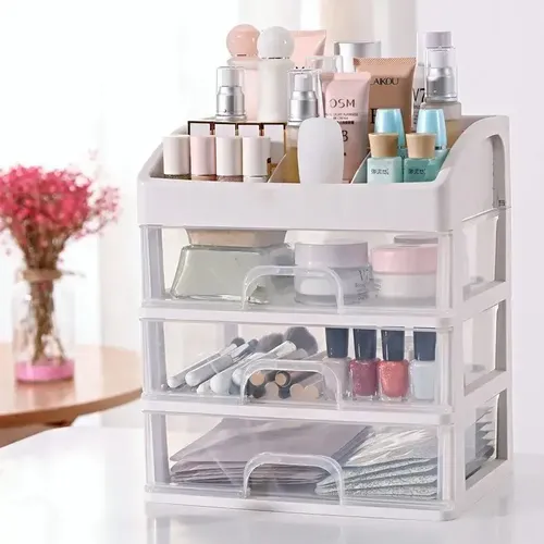 * Caja De Almacenamiento De Cosméticos De 4 Capas .