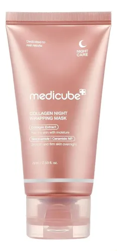 Mascarilla Exfoliante Medicube Collagen Overnight Pack, 75