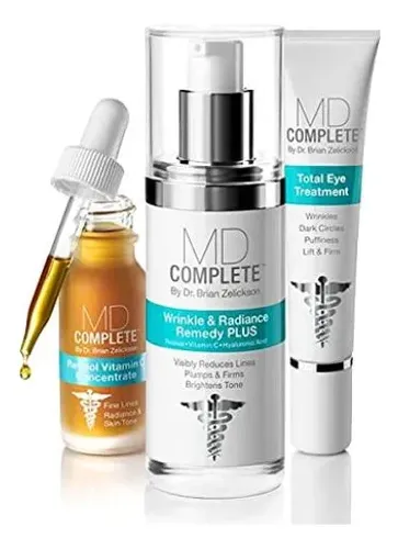 Tratamiento Completo Antiarrugas Md Complete Trio