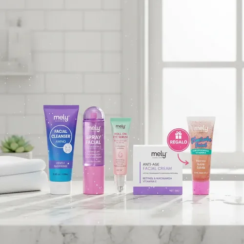 Kit Skincare Anti-age Completo Mely