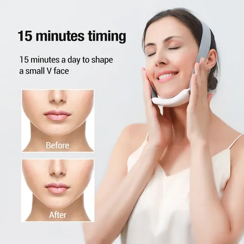 Reductor De Masaje Facial Emv-face Belt, Doble Mentón