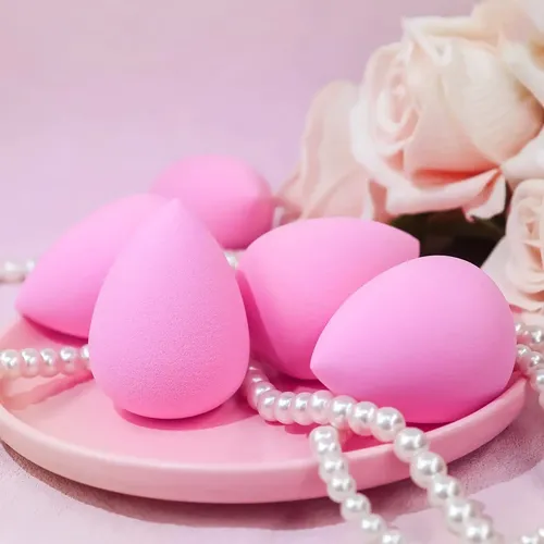 Esponjas De Maquillaje Beakey Fm-0384 Rosa