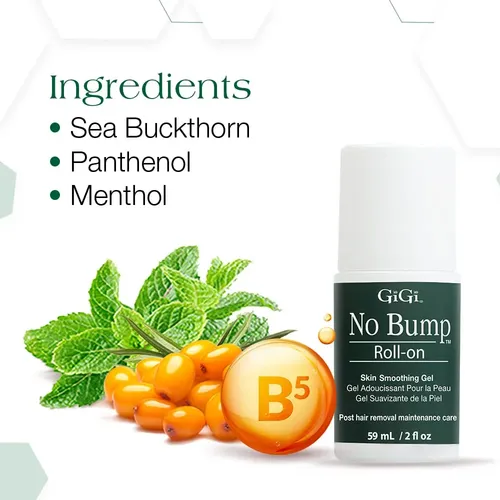 Gel Exfoliante Gigi No Bump Roll-on 59ml Para Piel Suave