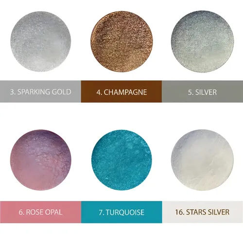 Ultrashine Xúlu Sombra Pigmento Microperla Glitter Z422 Sombra 06 -rose (lila)