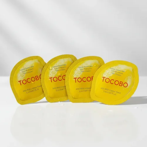 Tocobo Sachet Aha Bha Limon Tónico Iluminador – 5 Unidades Todo Tipo De Piel Noche