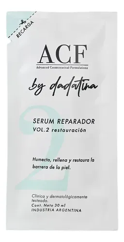 Acf By Dadatina Serum Reparador Vol 2 Restaura Refill 30ml