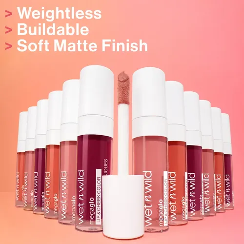 Wet N Wild Labial Liquido Y Rubor 2 En 1 Megaglo Coral 6094
