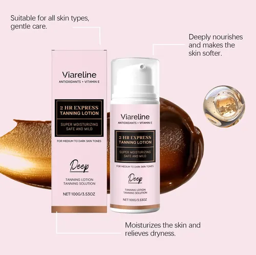 Loción Corporal En Forma De Mousse Bronceadora, Embalaje Por