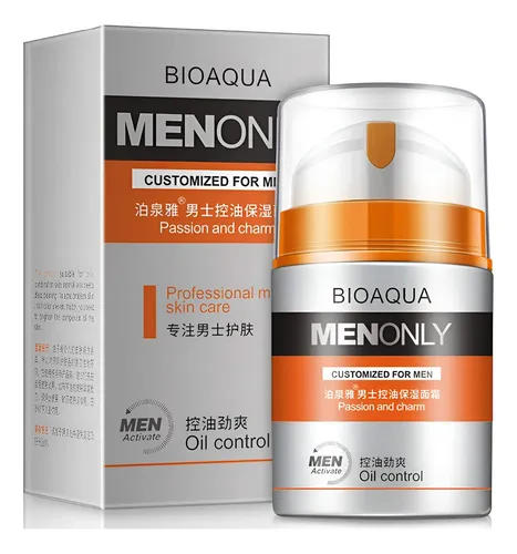 Crema Facial Blanqueadora Hidratante Hombre Antiarrugas Bio