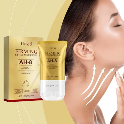 Crema Reafirmante Cuello Ah-8 Con Masajeador 120 G