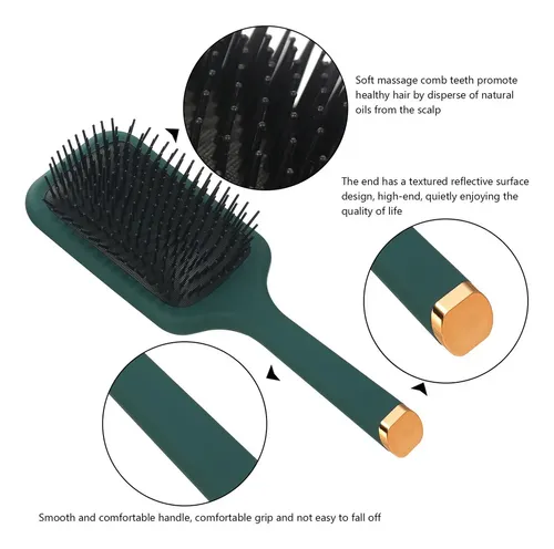 S Cepillo De Masaje Para Desenredar El Cabello Rizado Y &vs