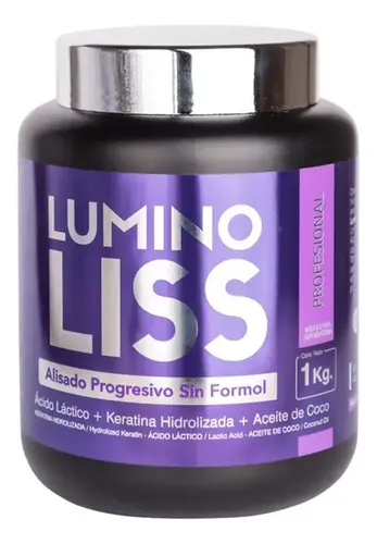 Alisado Lumino Liss Sin Formol 1 Kilo + Kit Karseell