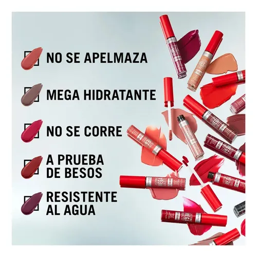 Labial Líquido Rimmel Lasting Mega Matte Color 940 Rock Me Purple