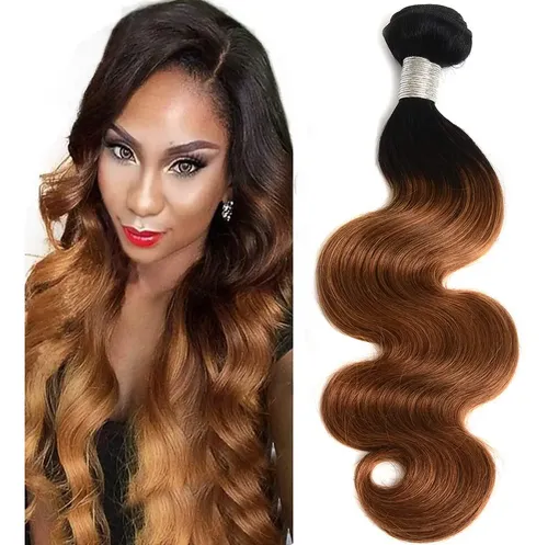 Hair Bundle Misoun Ombre Brazilian Body Wave 100% Cabello Hu