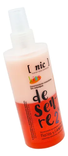 Nic Desenre2 Kids Desenredante Infantil Piojos Y Liendres