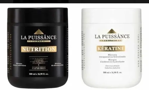 Kit Mascara De Argan Y Keratina X500 Ml La Puissance