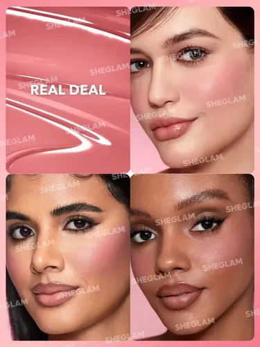 Rubor Sheglam Liquid Blush Rubor Líquido Tono Del Maquillaje Real Deal